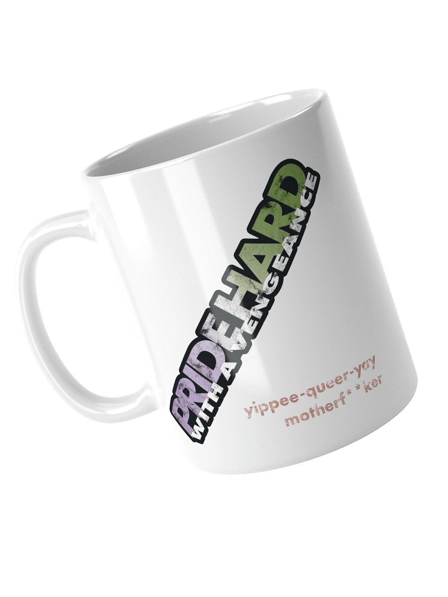 Genderqueer "Pride Hard" Mug product image (4)