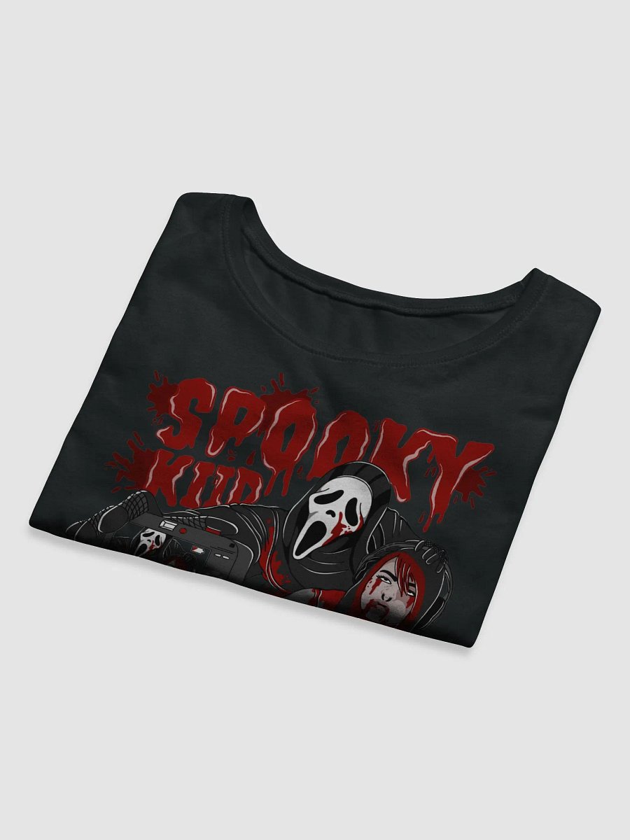 Vintage Bloody Ghostface Crop Top product image (8)