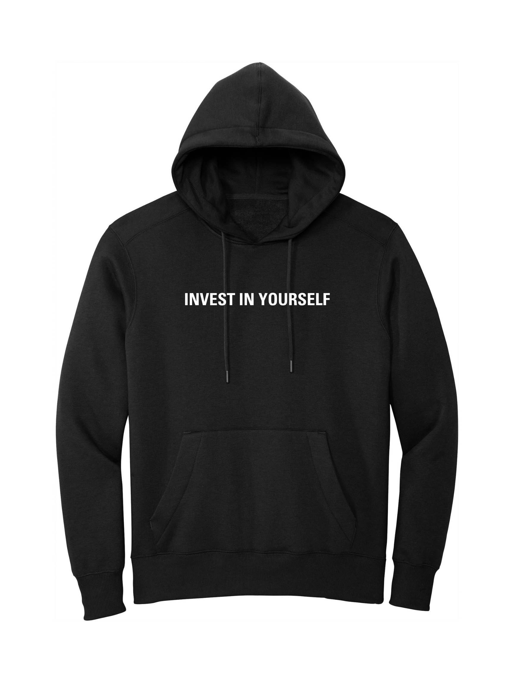 Invest In Yourself Silicone Letters Hoodie product image (1)