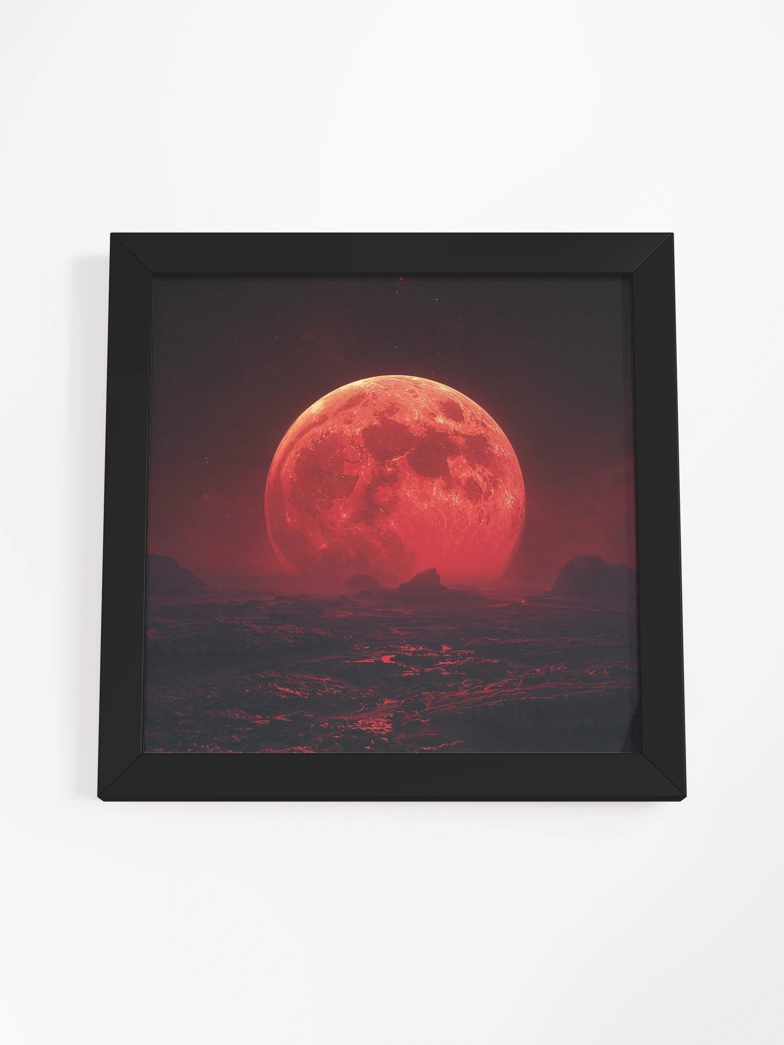 Rise of the Blood Moon Framed Print product image (17)