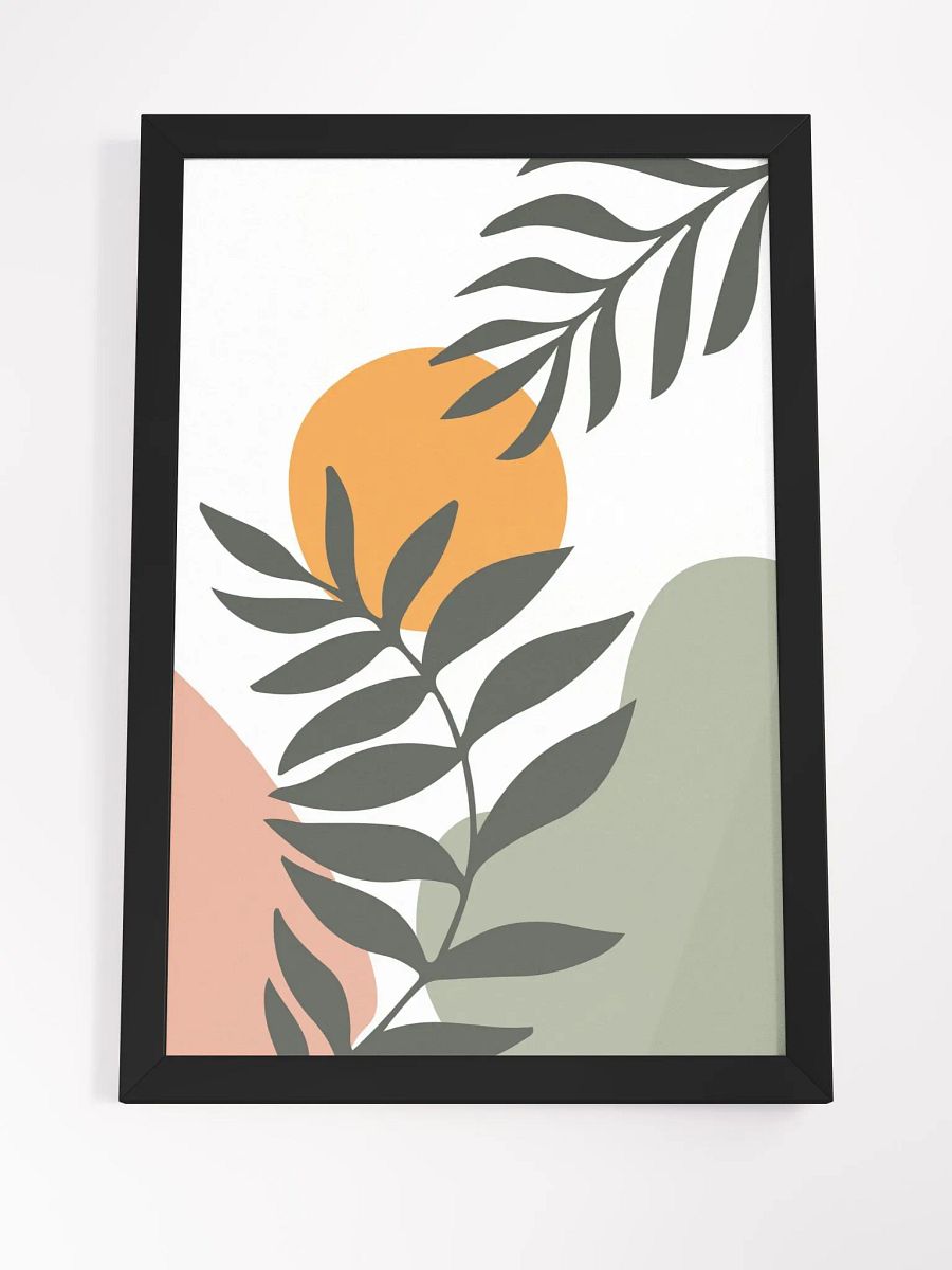 Eco-Friendly Framed Matte Leaf Poster product image (23)