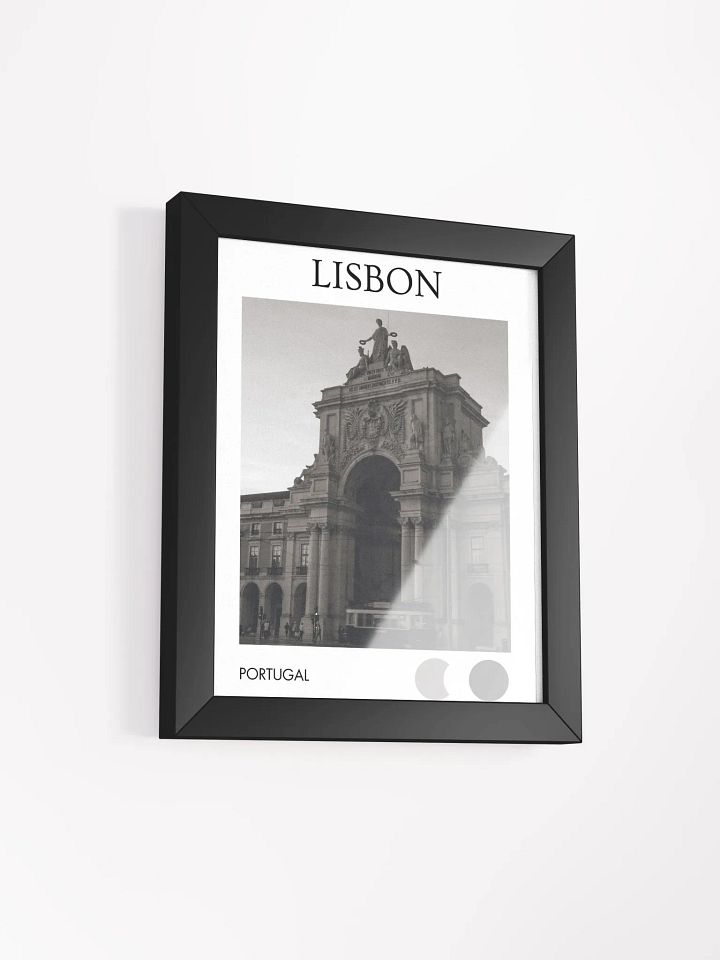 Arco da Rua Augusta - Black & White / Framed product image (2)