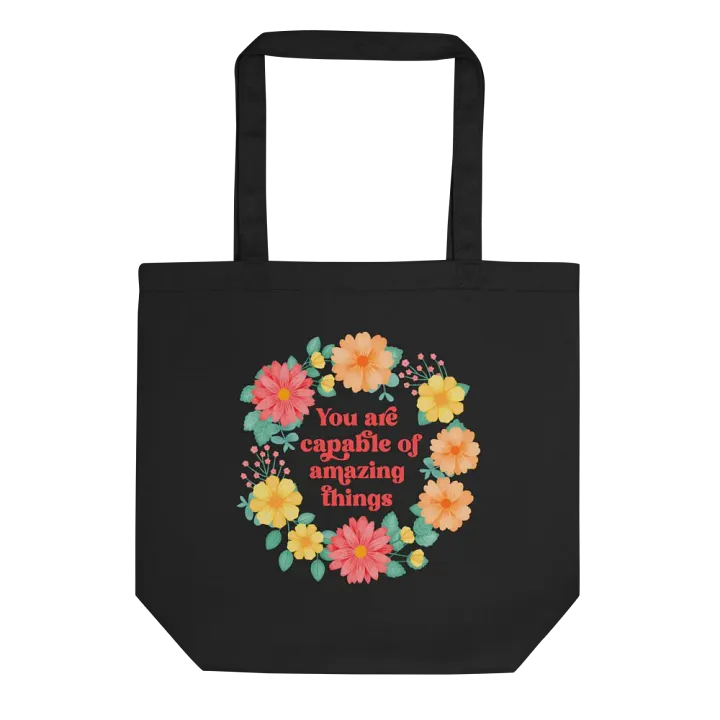 You are capable of amazing things - Tote Bag product image (1)