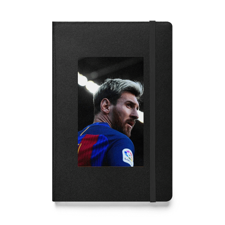 Lionel Messi Inspired Hardcover Notebook product image (1)