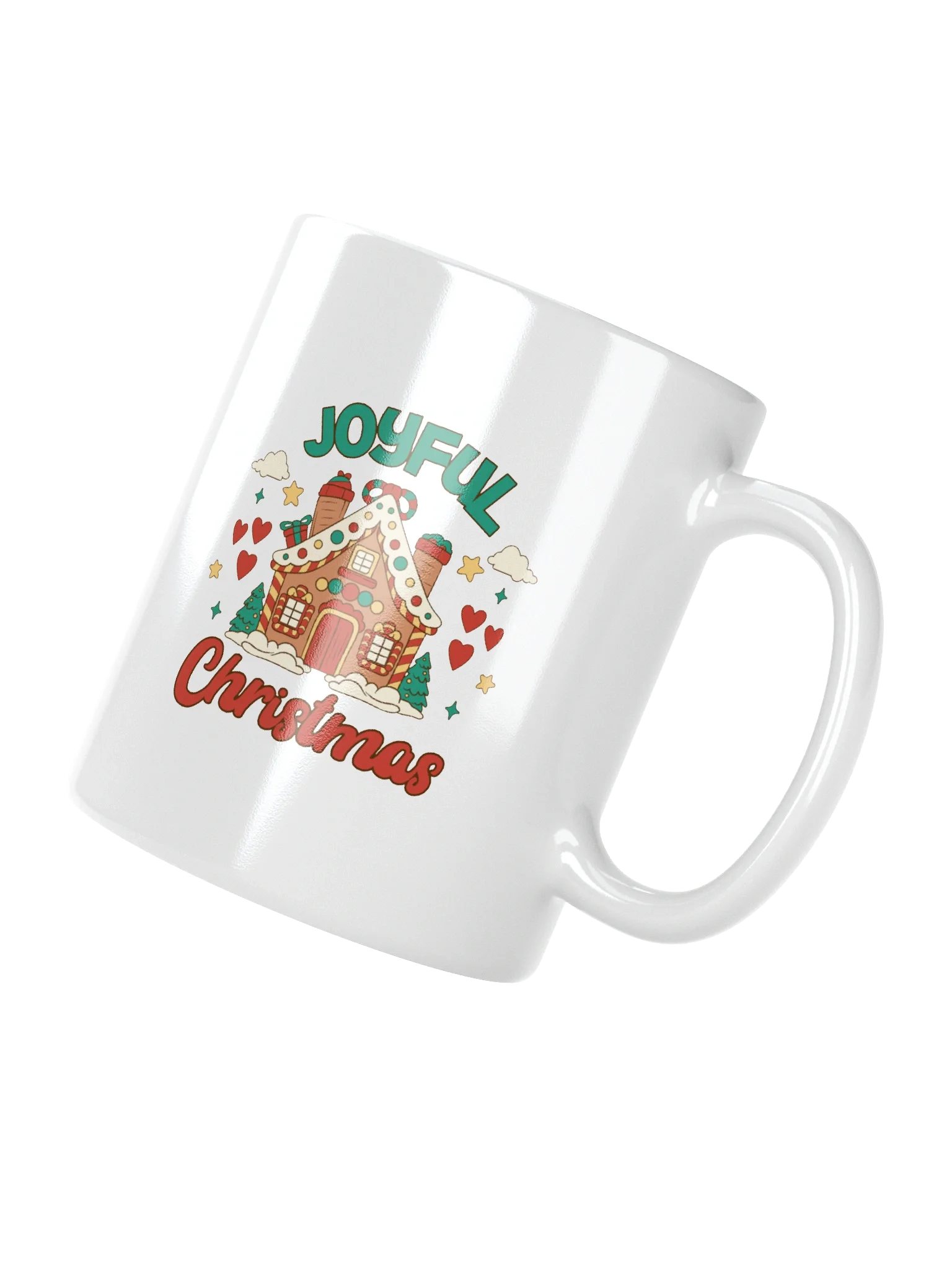Festive Joyful Christmas Coffee Mug for Holiday Cheer product image (8)