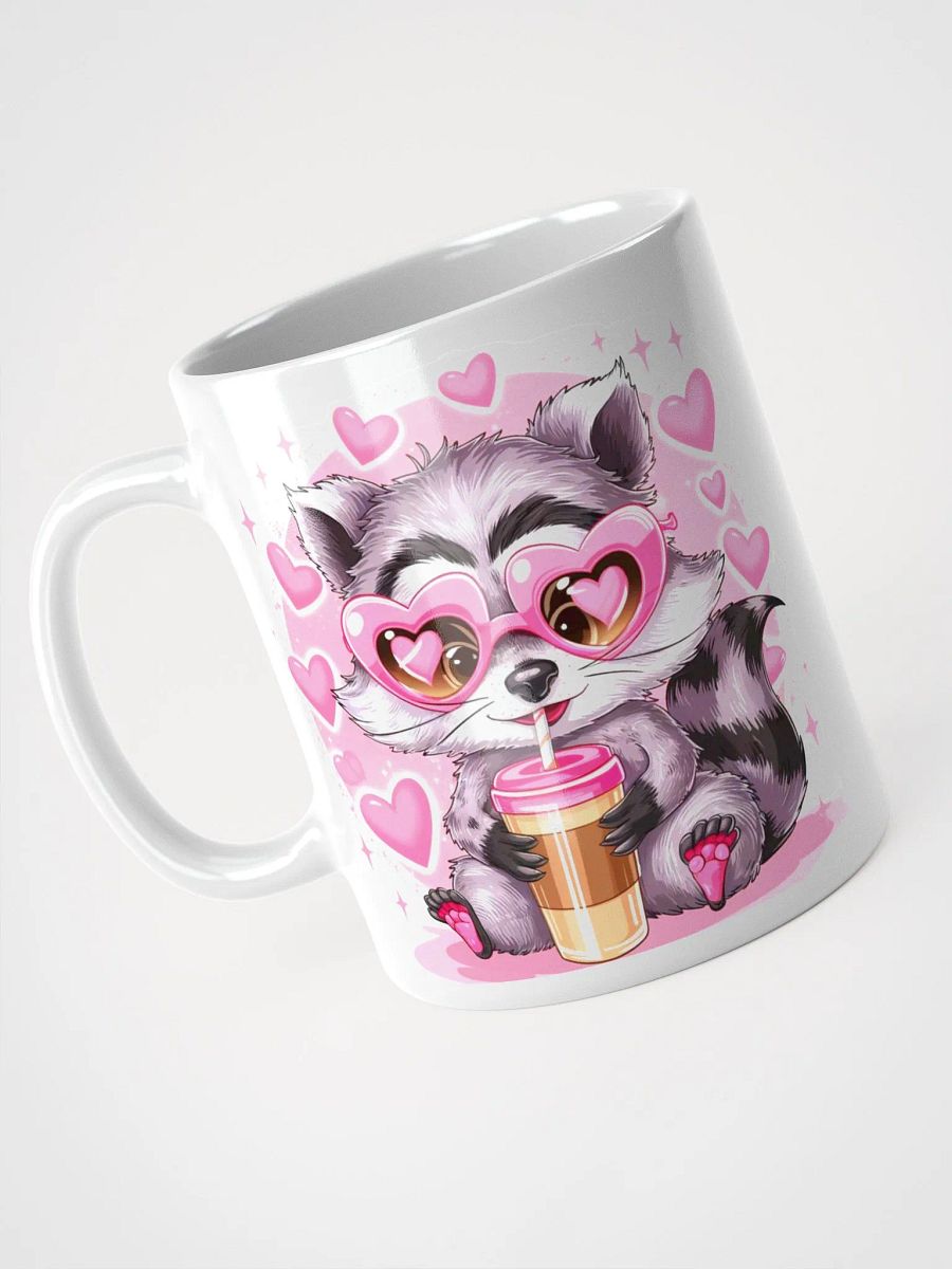 Love-Struck Raccoons Mug product image (3)