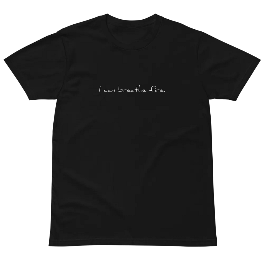 Pinkque x That Girl | Breathe Fire Lyrics Unisex Tee [COLLAB SERIES] product image (2)