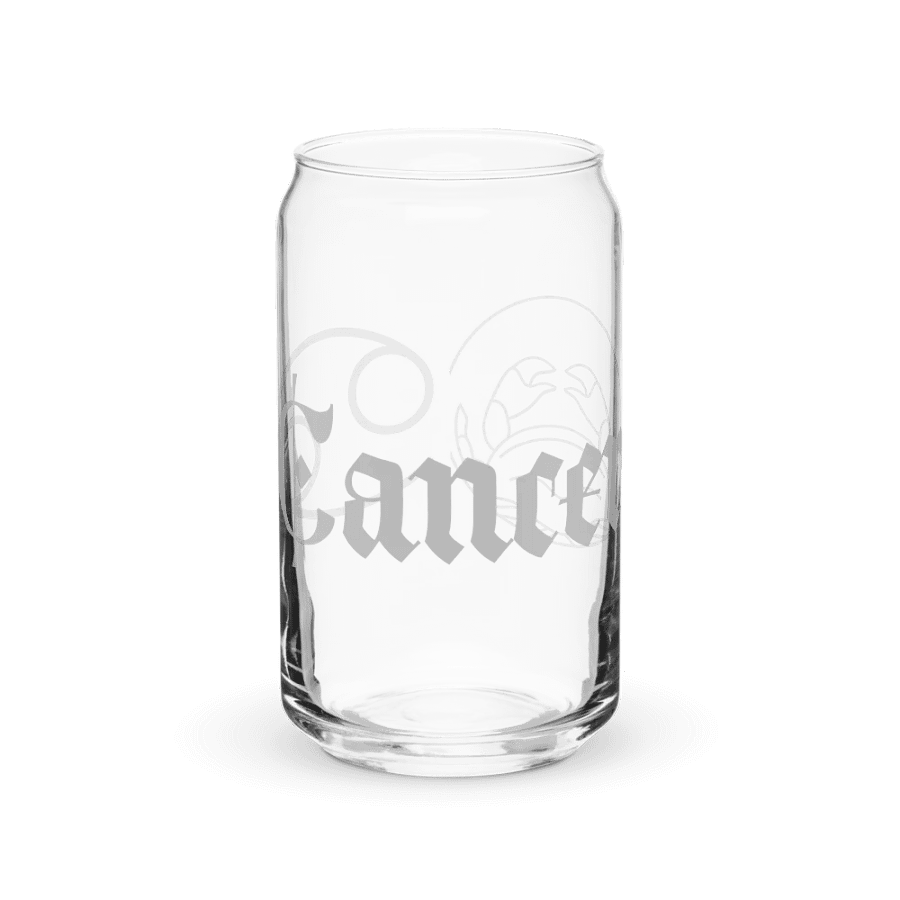 Zodiac Cancer-Inspired Can-Shaped Glass product image (2)