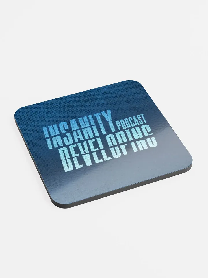 Glossed Cork Coaster — Logo product image (2)