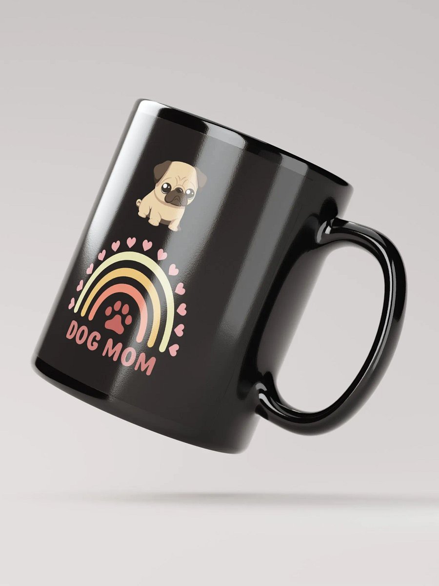 Rainbow Pug Dog Mom Mug product image (2)
