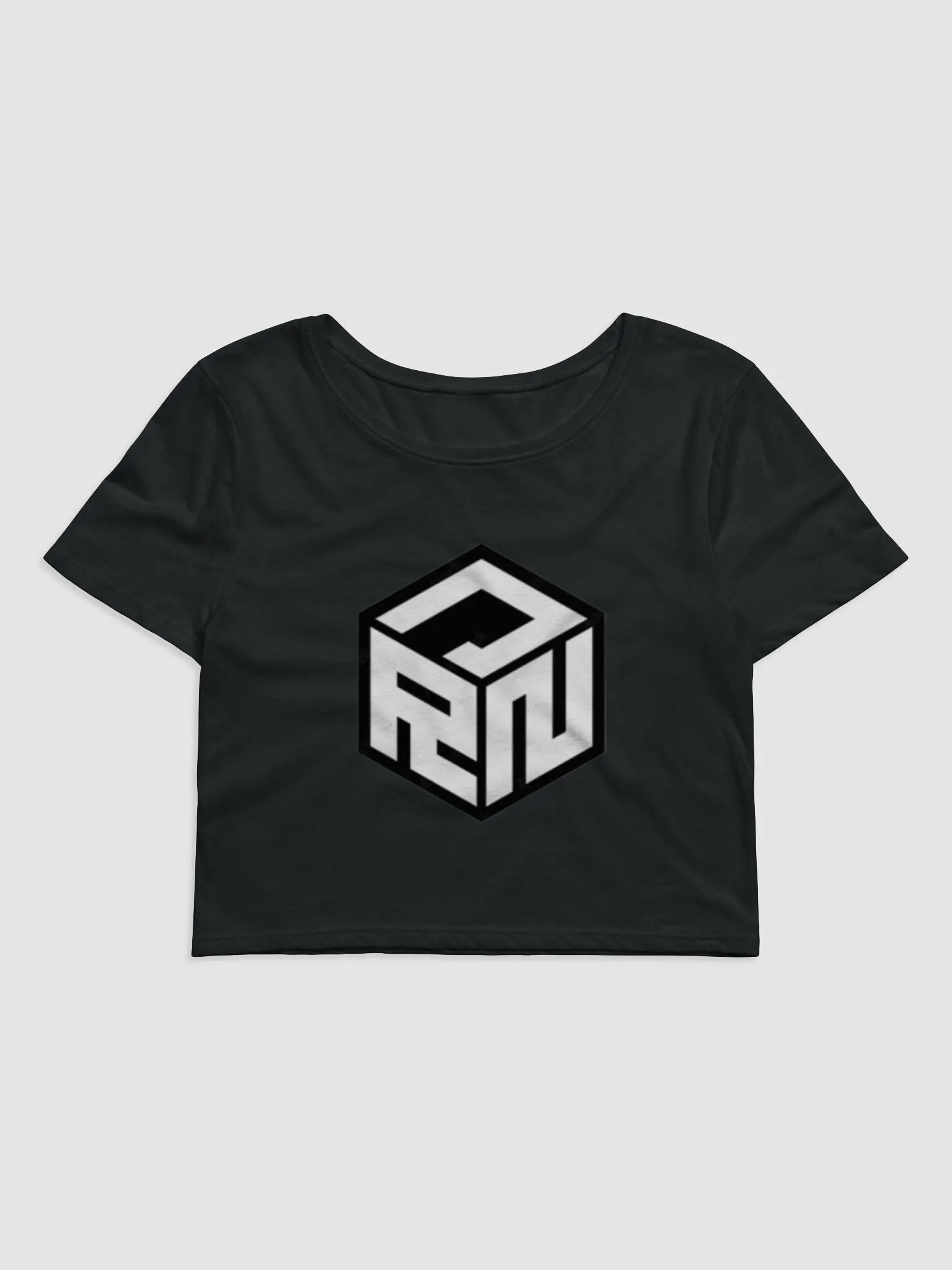 RNJ Cube Logo Bella Canvas Women Crop Tee product image (1)