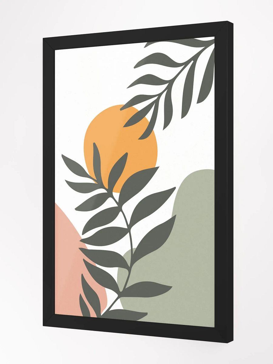 Eco-Friendly Framed Matte Leaf Poster product image (12)