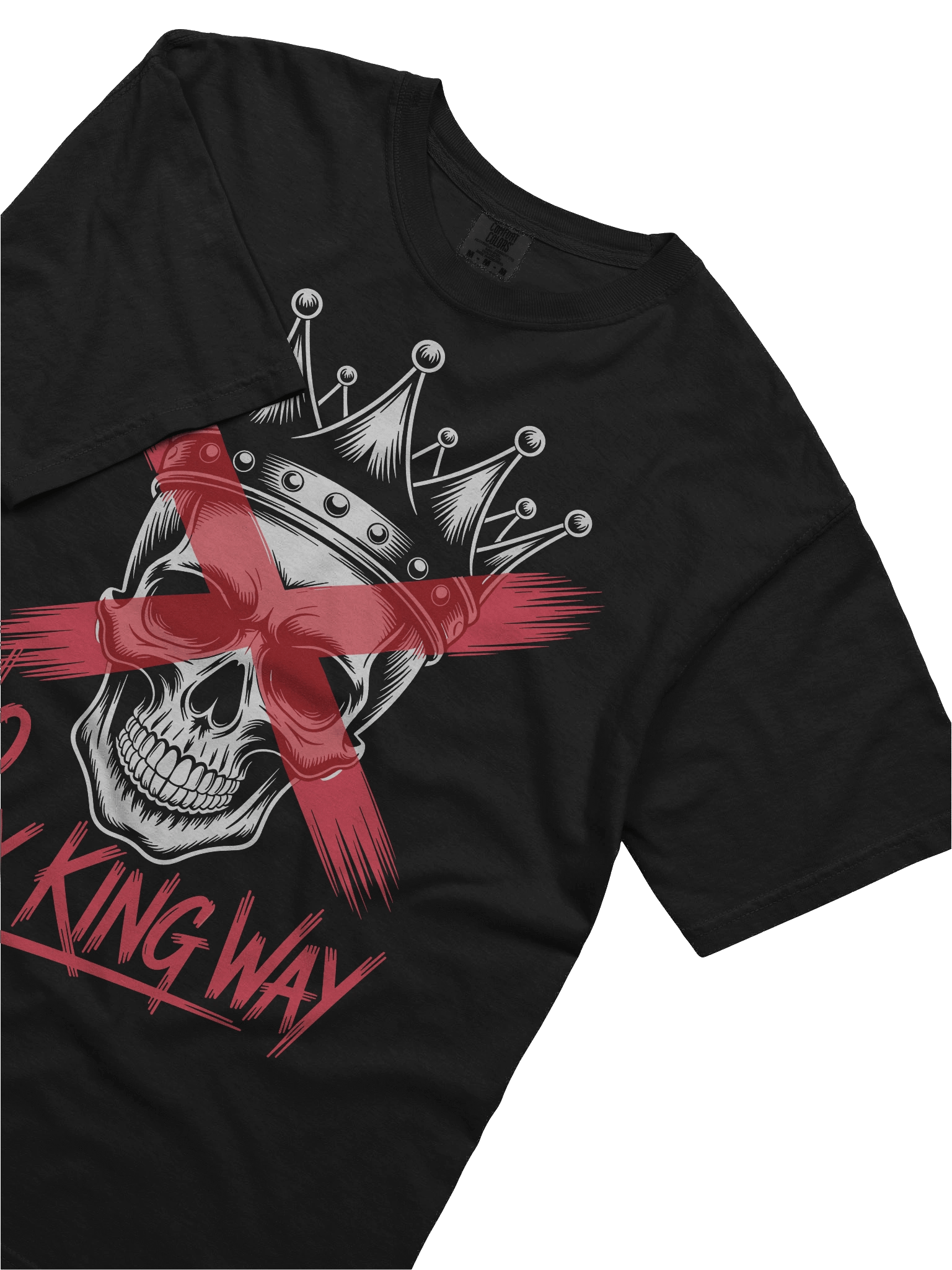 No Kings Day T-Shirt, No Faux King Way, Anti Trump Tee, Anti Fascist, Protest Since 1776, Skull Crown Graphic T Shirt, Political Shirt product image (24)
