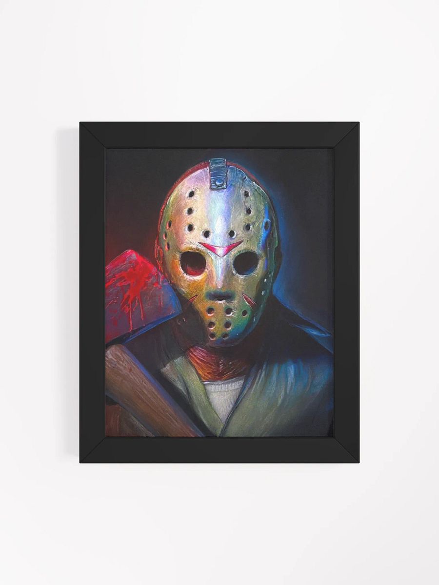 Friday the 13th Jason Voorhees Matte Print Framed product image (4)