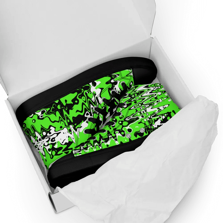 cybergreen high top canvas shoes (womens) product image (10)