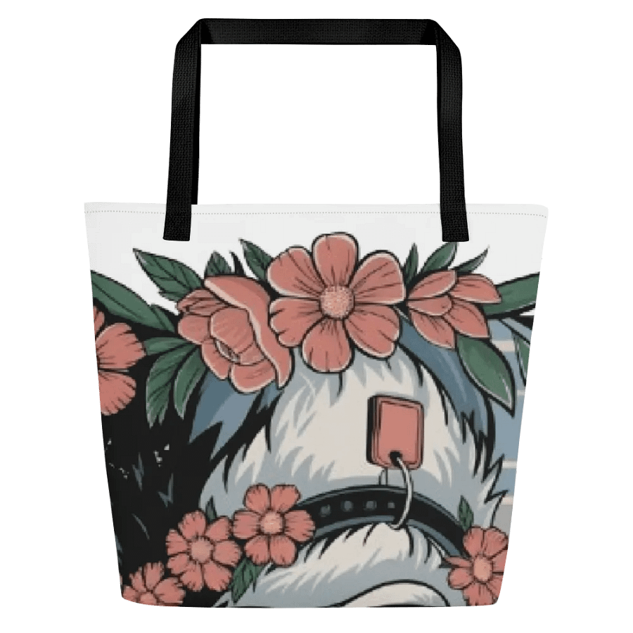Blossom Pup All-Over Tote product image (3)