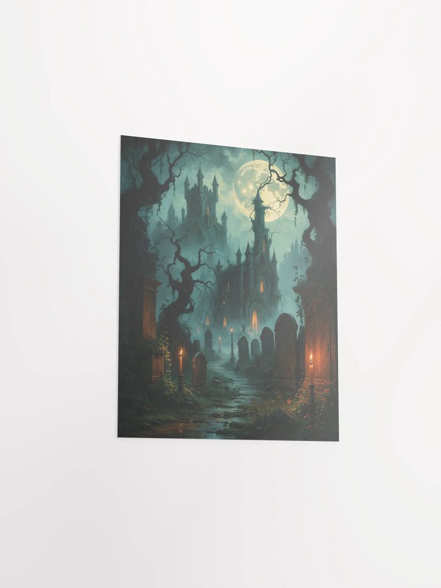 Moonlit Gothic Castle Poster product image (17)