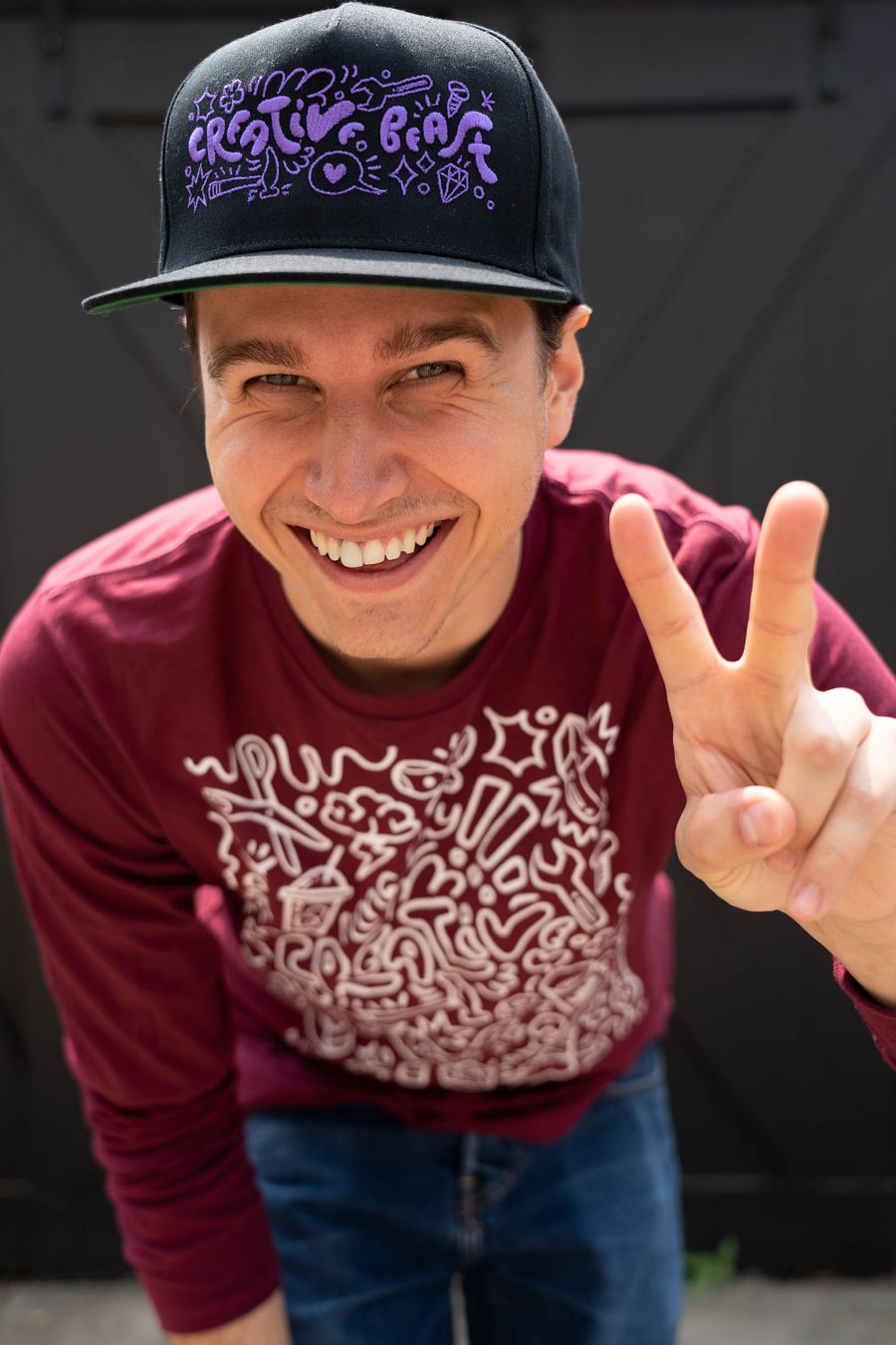 CREATIVE BEAST SNAPBACK - Black product image (3)