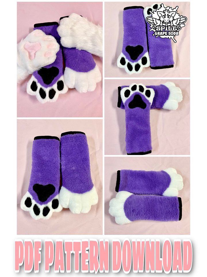 Mitten Paw Pattern [PDF DOWNLOAD] product image (1)