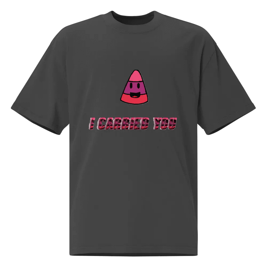 I CARRIED YOU - Oversized T-shirt product image (1)