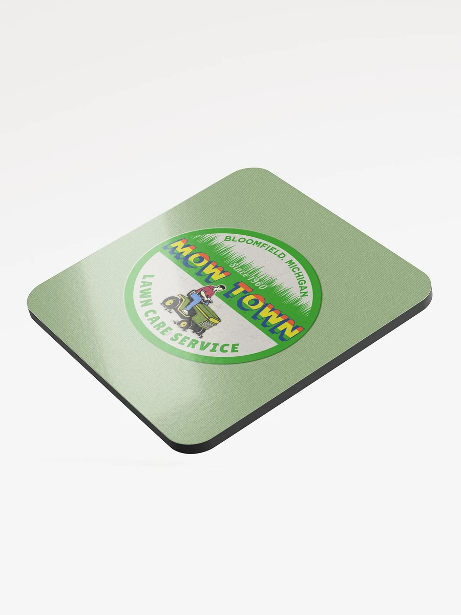 Mow Town Lawn Care Beverage Coaster product image (5)