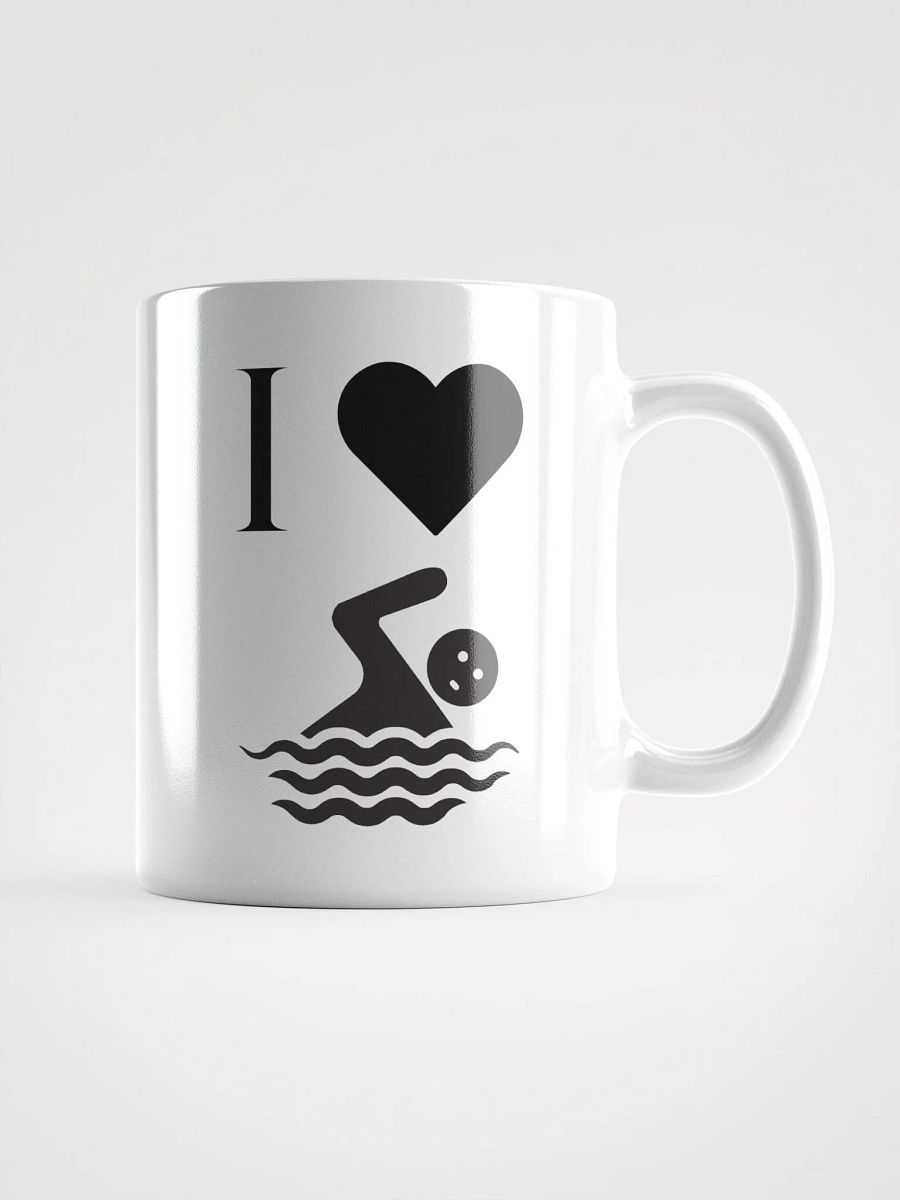 I ❤️ Swimming Mug product image (1)