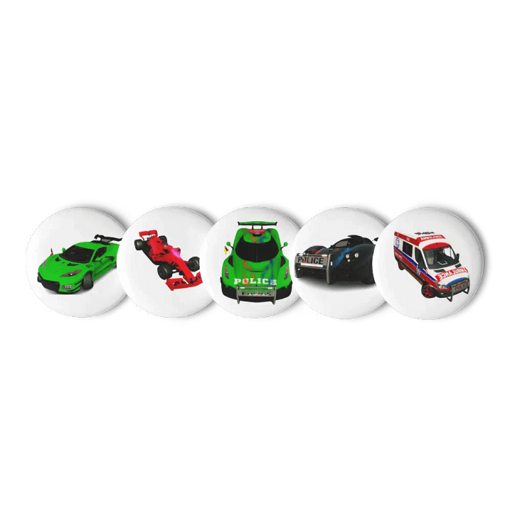 Racing Redefined Pin Buttons Set product image (3)