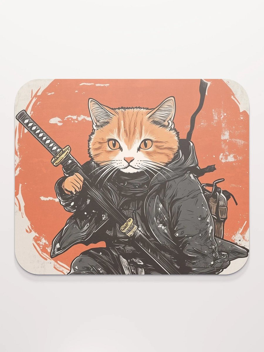 Cat Ninja Mouse pad product image (2)