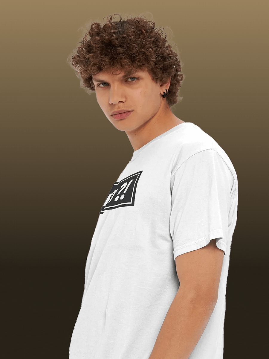 "Zzzgeht ?!" White Shirt product image (2)