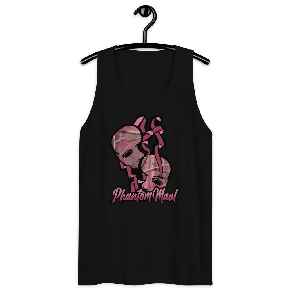 Pink Woodland Camo Logo Men's Tank Top product image (23)