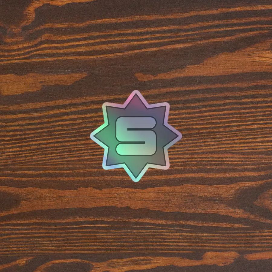 Silverstar Icon Sticker (Holographic) product image (5)