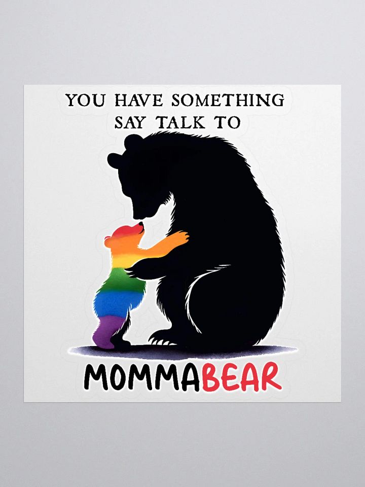 Momma Bear Sticker product image (1)