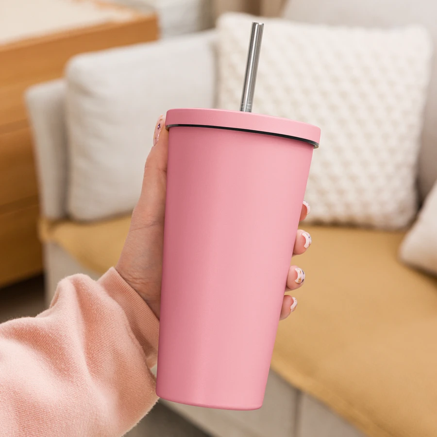 Strength 20 oz. Insolated Cup: Pink product image (28)