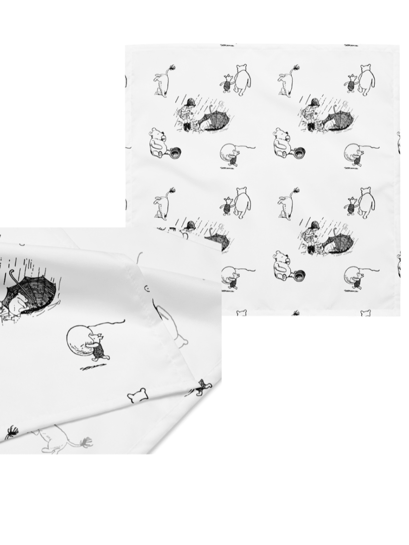 Pooh Bear Print Bandana product image (1)