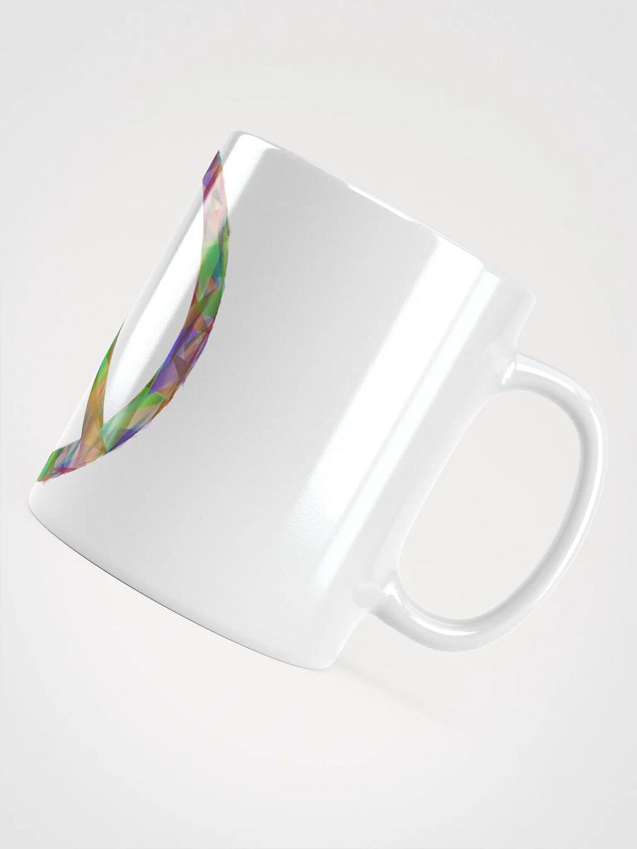 White Glossy Coffee mug-Peace Symbol product image (8)