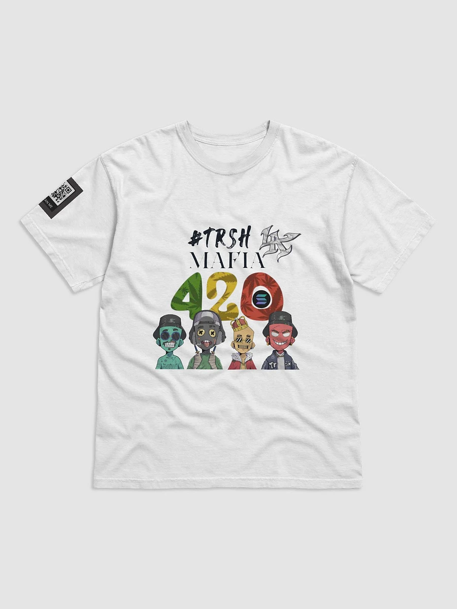 TRSH Mafia 4/20 Celebration T-Shirt W/ QR product image (1)