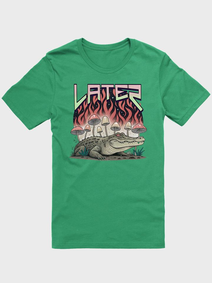 Later Crocodile Mushroom Artistic T-Shirt product image (16)