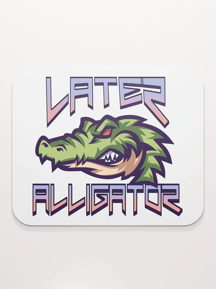Later Alligator Classic Mouse Pad product image (1)