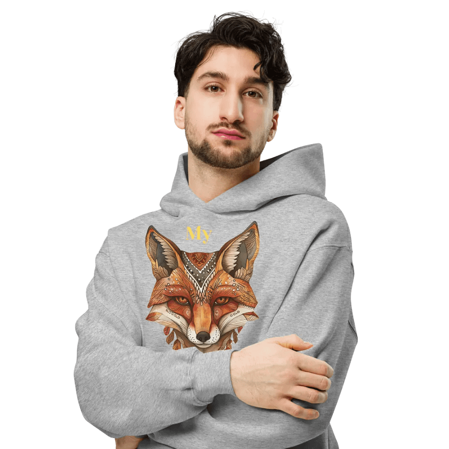 Tribal Fox Spirit Unisex Hoodie product image (33)
