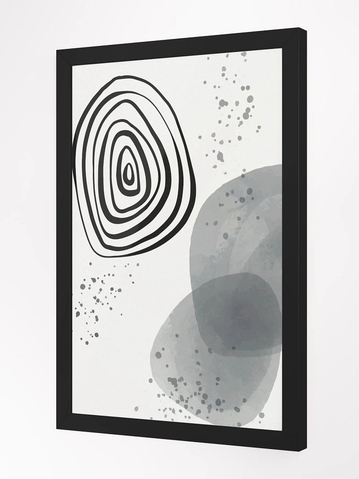 Eco-Friendly Ayous Wood Framed Matte Poster product image (9)