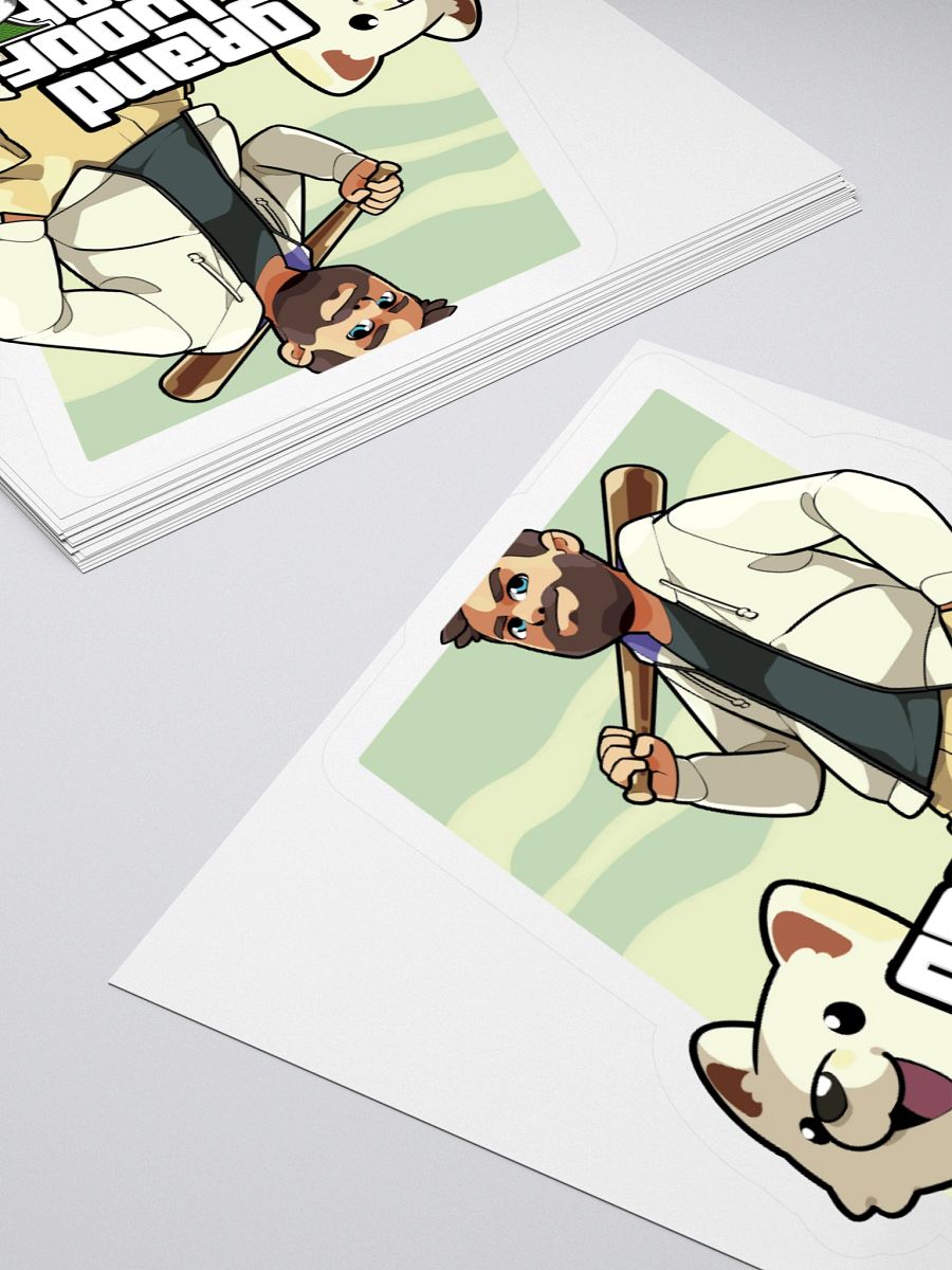 Grand Woof Woof Sticker product image (7)