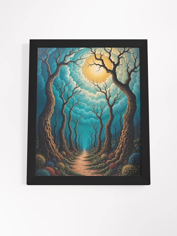 Surreal Forest Path Framed Print product image (2)