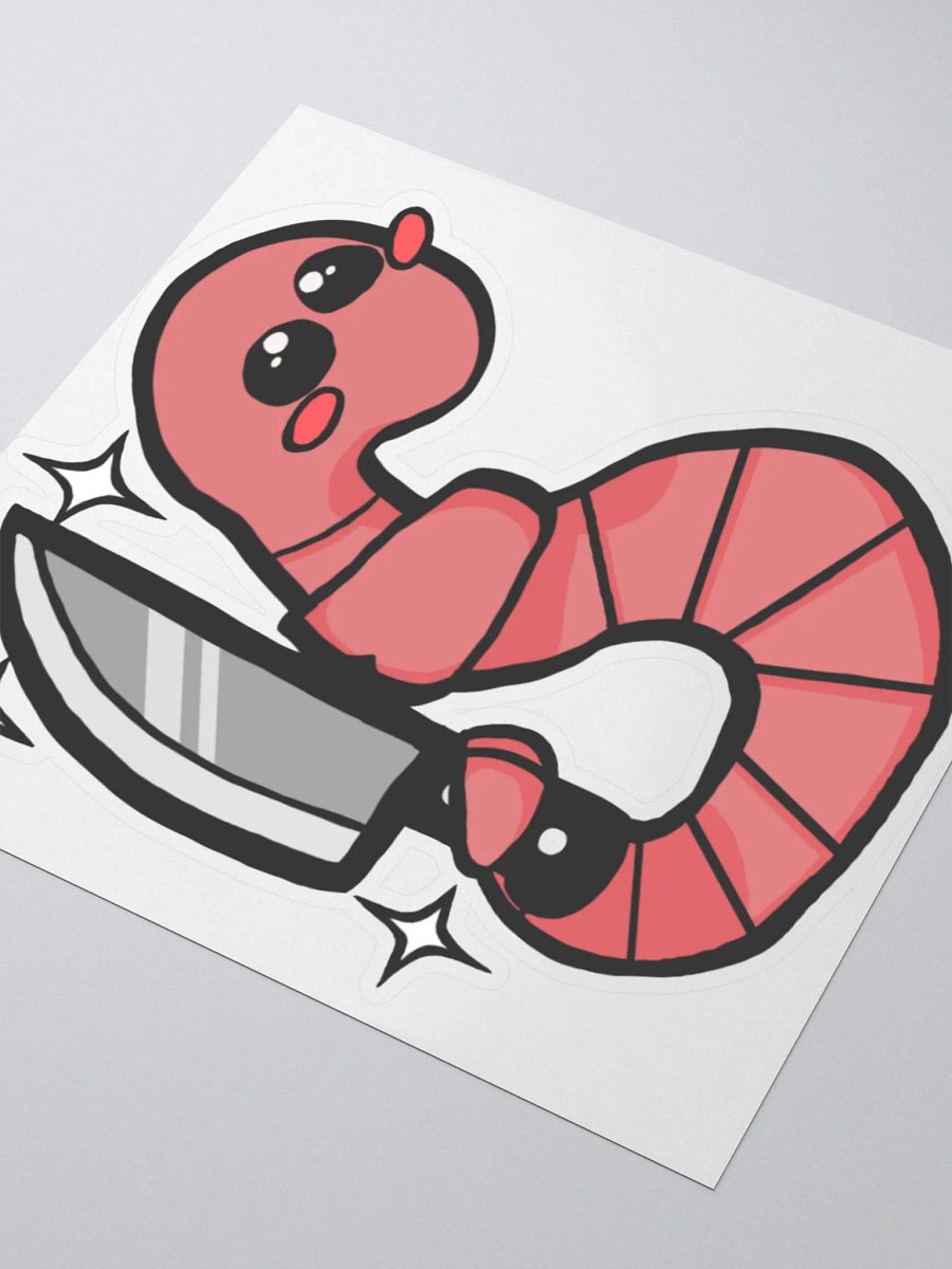 Killer Worm Sticker product image (7)