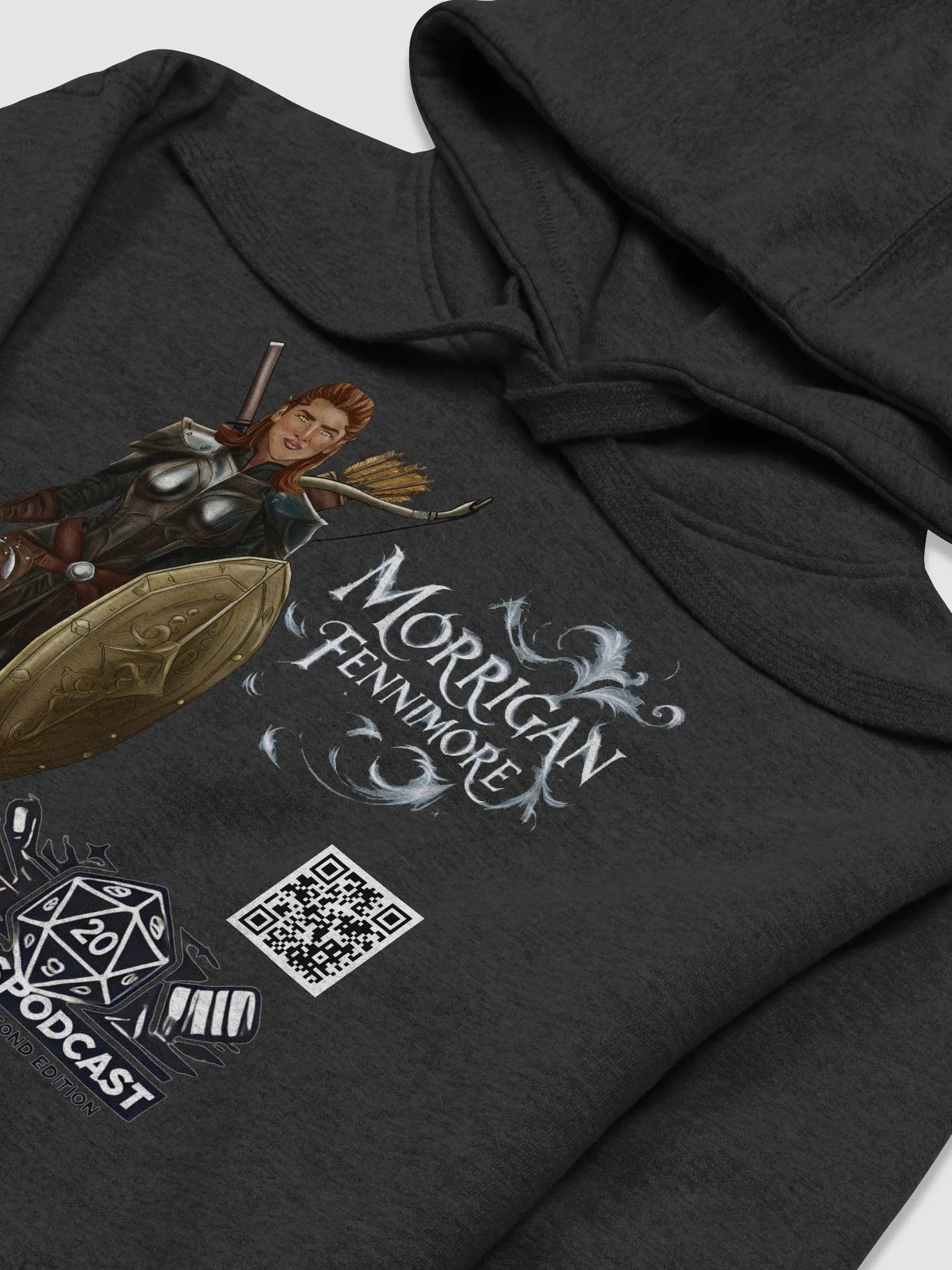 NoobsPodcast Morrigan Fennimore Hoodie product image (31)
