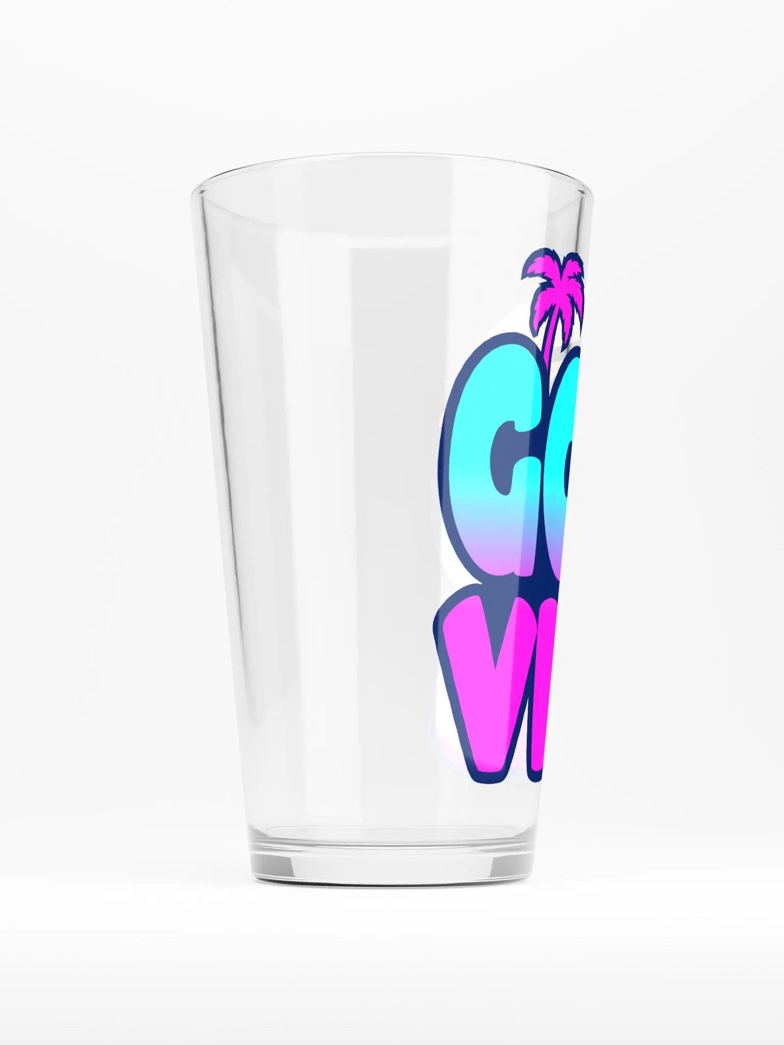 GOOD VIBES PINT GLASS product image (2)