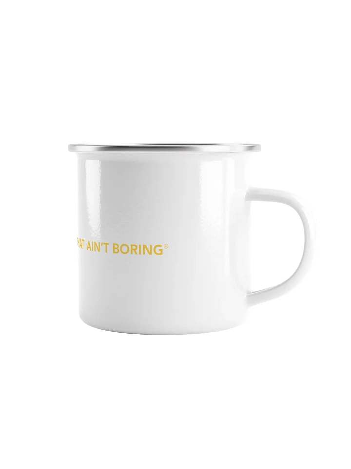 DCTUK White Gold Enamel Mug product image (1)