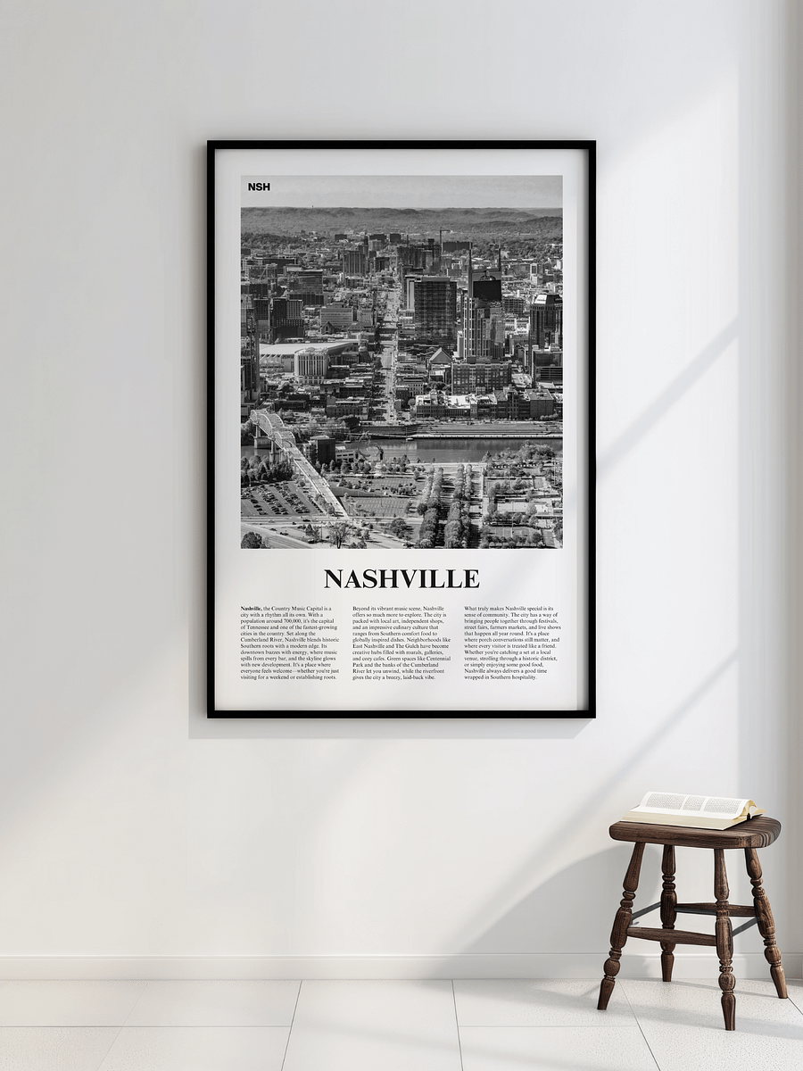Nashville 01 Newspaper Poster product image (2)
