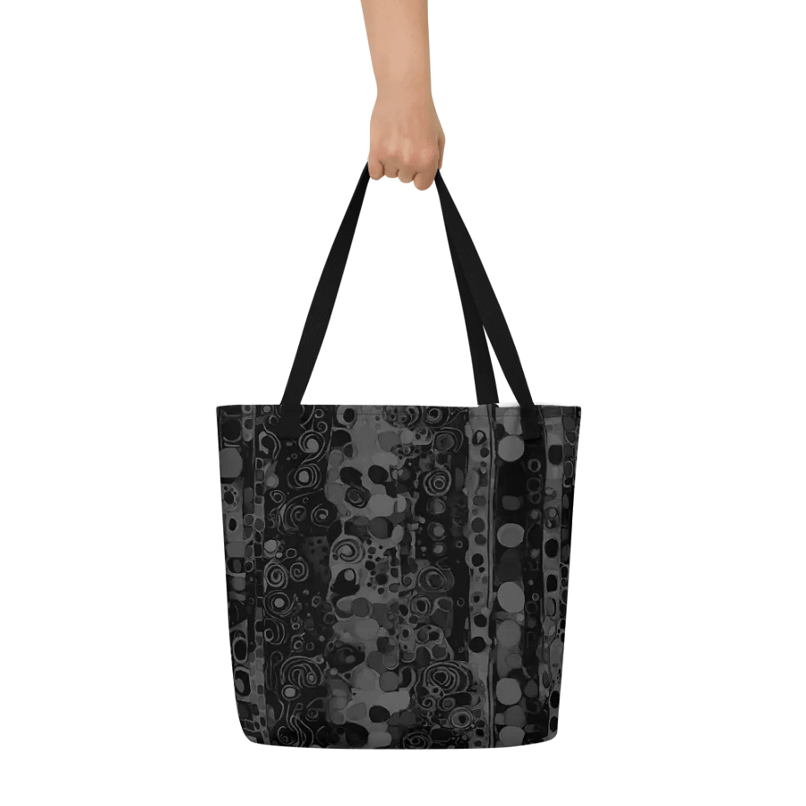 klimt inspired in blacks tote bag for classy men and ladies product image (6)