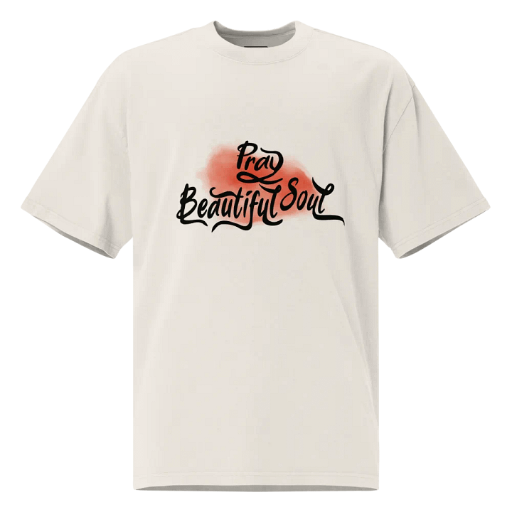 Pray Beautiful Soul Faded T-Shirt product image (1)