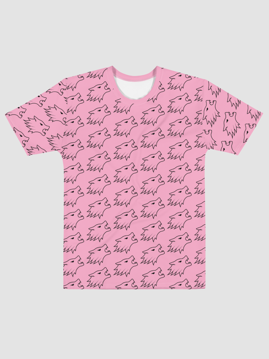 All-Over Print Logo Tee (pink) product image (1)